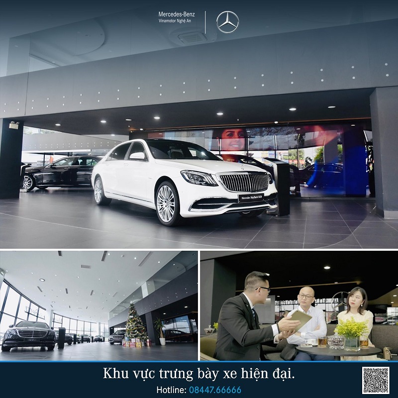 Khám phá showroom xe Mercedes Nghệ An 5 sao đạt tiêu chuẩn MAR 2020 toàn cầu