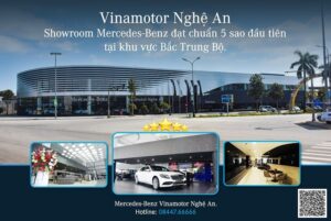 Khám phá showroom xe Mercedes Nghệ An 5 sao đạt tiêu chuẩn MAR 2020 toàn cầu