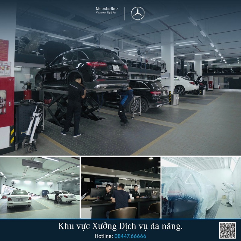 Khám phá showroom xe Mercedes Nghệ An 5 sao đạt tiêu chuẩn MAR 2020 toàn cầu