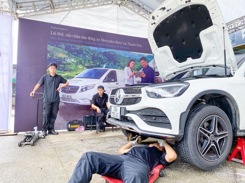 Xưởng dịch vụ Mercedes-Benz Vinamotor Nghệ An - Điểm hẹn tin cậy, giữ vững giá trị xe sang